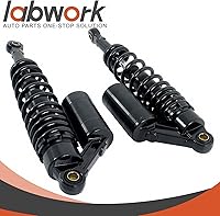 Vista 5 de labwork Amortiguadores de 13.5" 13.386 in Reemplazo universal para Honda Reemplazo para Yamaha Reemplazo para Suzuki 150cc-750cc Dirt Bike Gokart
