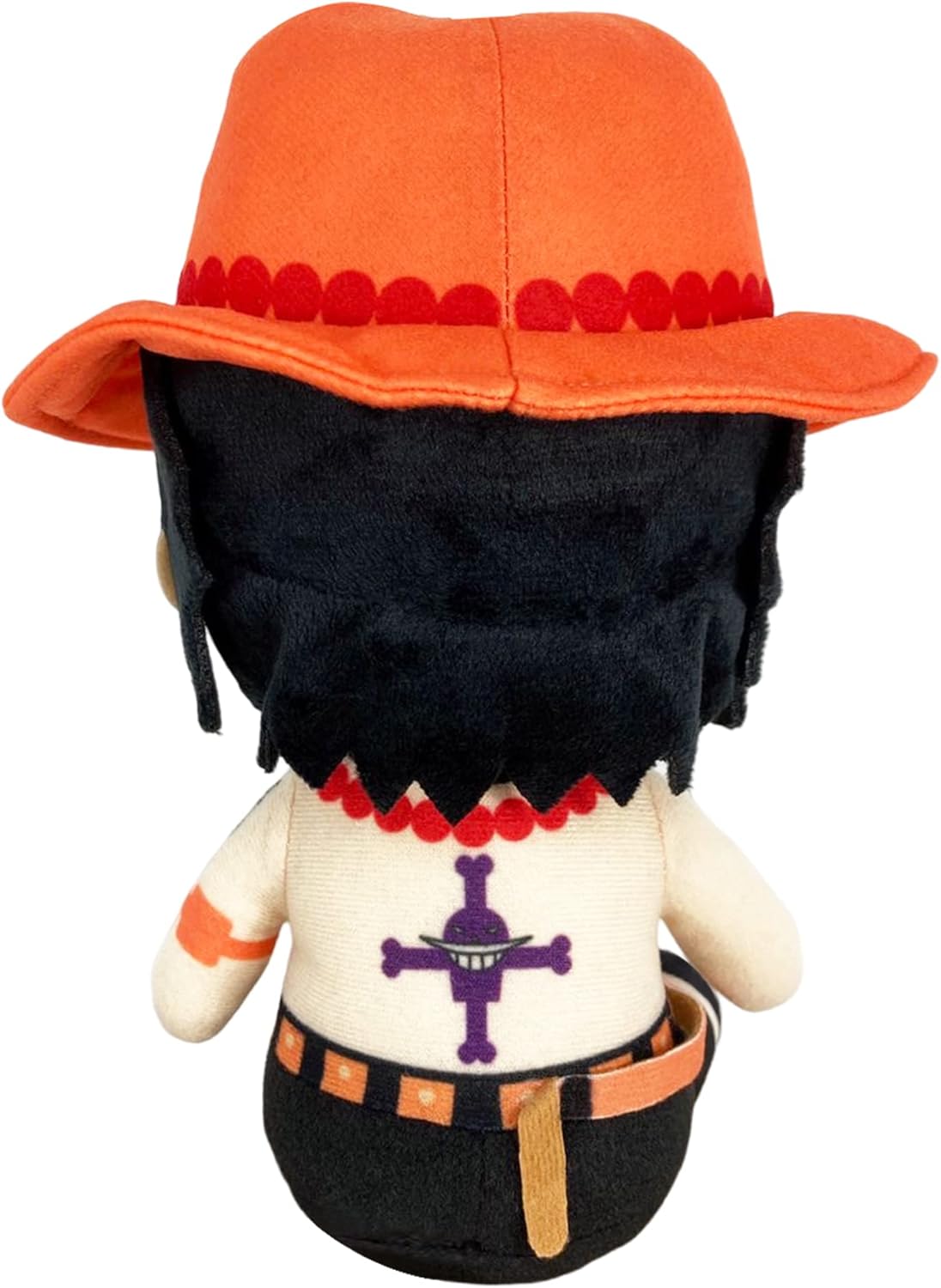 Great Eastern Entertainment One Piece- Ace Sitting Pose Plush 7" H