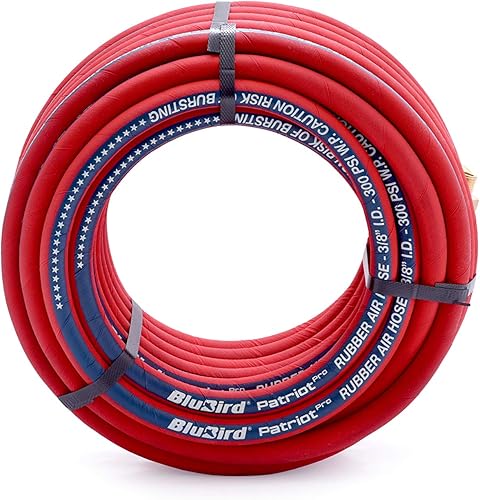 Miniatura 9 de Blubird Manguera de aire Patriot Pro Manguera de aire 12 in x 15 pies 300 PSI PP1215