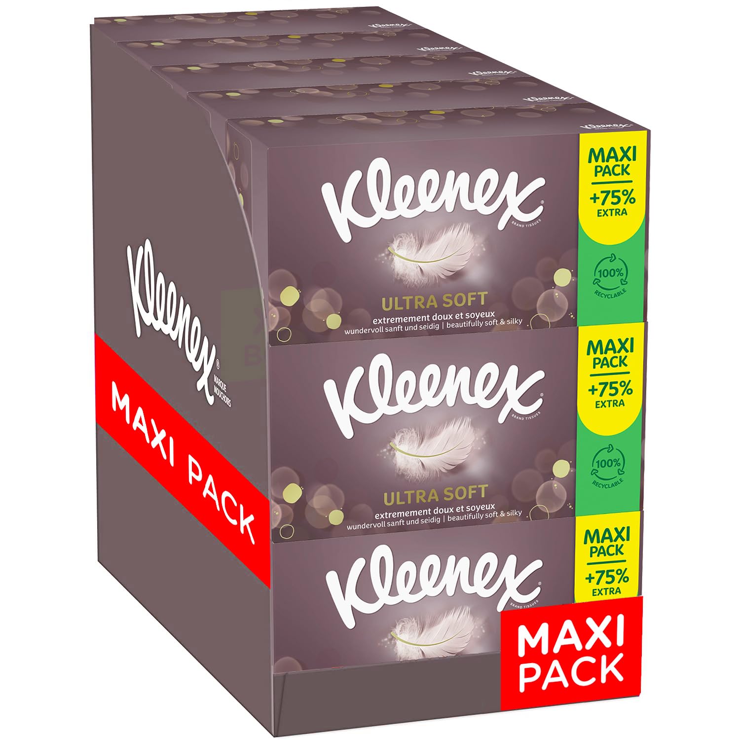 Kleenex Pañuelos Maxi-Pack Ultrasoft x112