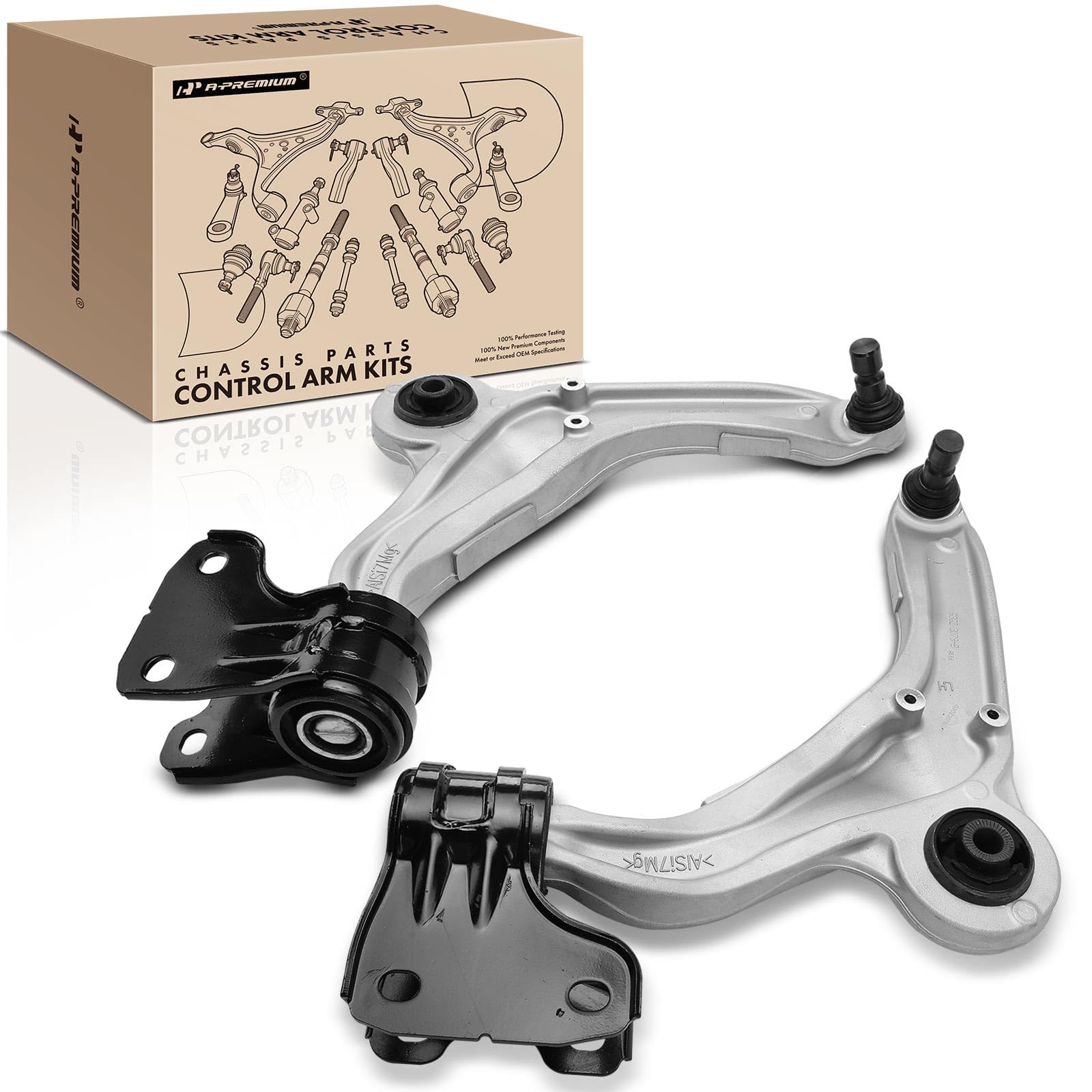 A-Premium Front Upper Control Arm, with Ball Joint & Bushing, Compatible with Lincoln Continental 2017 2018 2019 2020 only one