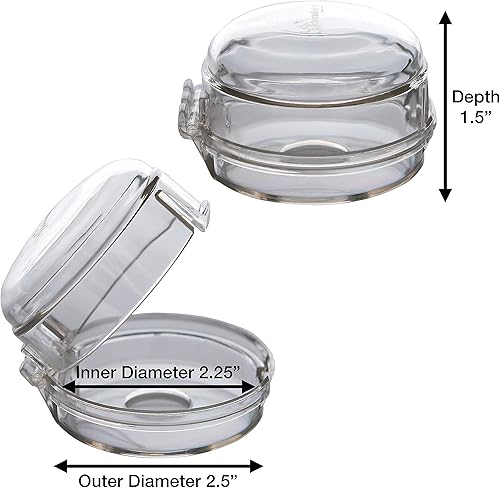 Miniatura 2 de Dreambaby Cubierta de seguridad para perilla de estufa y horno, modelo L730A, 5 unidades (paquete de 1)