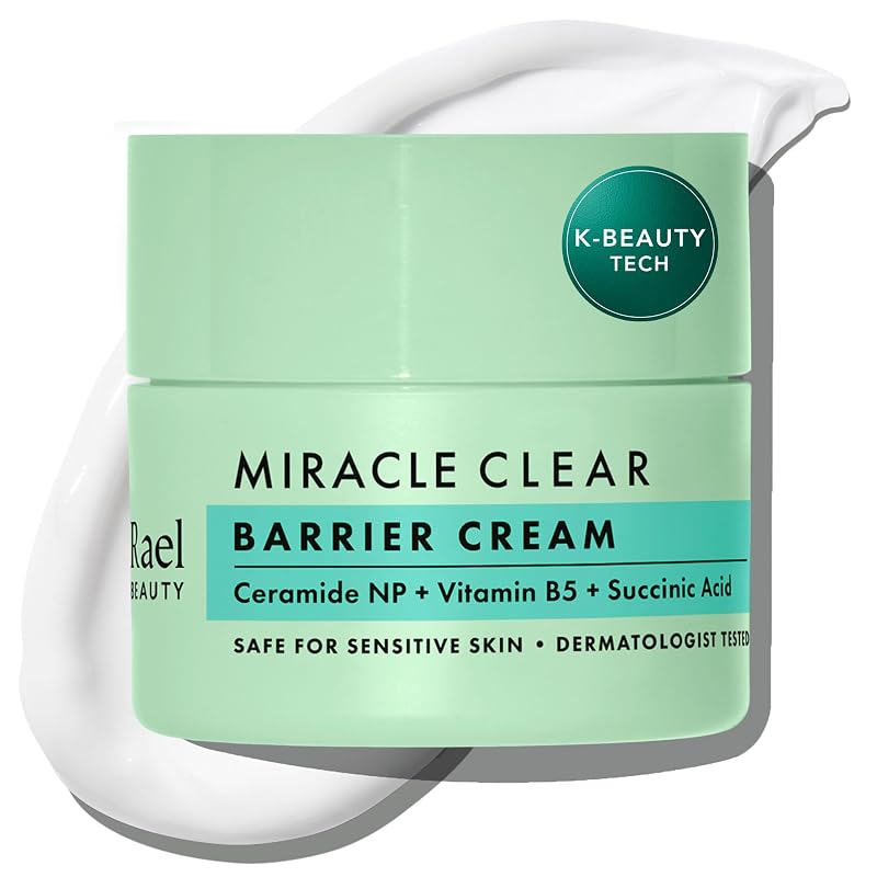 Rael Miracle Clear Skin Barrier Cream Hidratante Facial K-Beauty, 1,8 oz