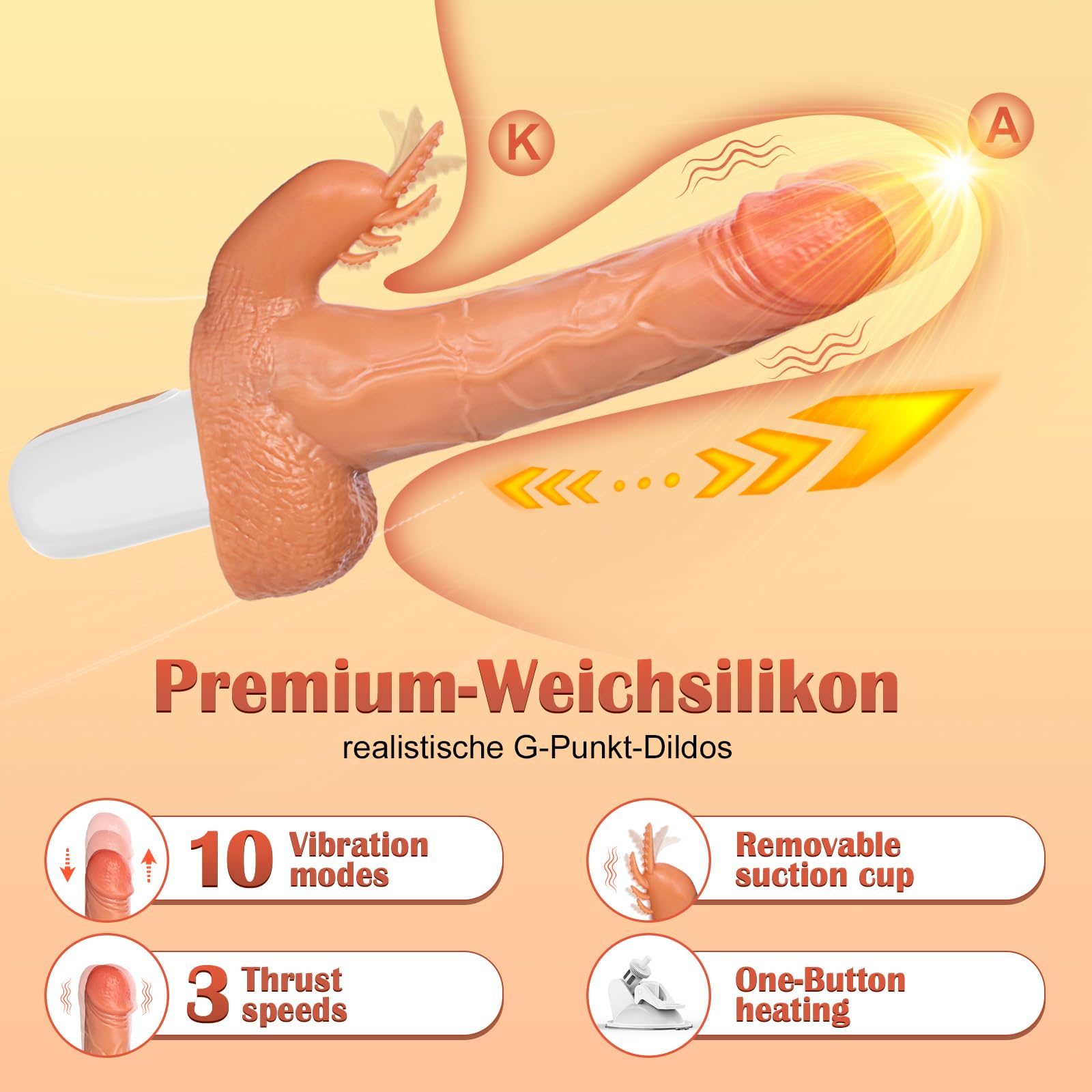 Dildo Vibratore Realistico Sex Toys, Dildo Anale Vibratore Punto G Con Telecomando, Vibratore Per Coppia Sex Toy Sex Machine