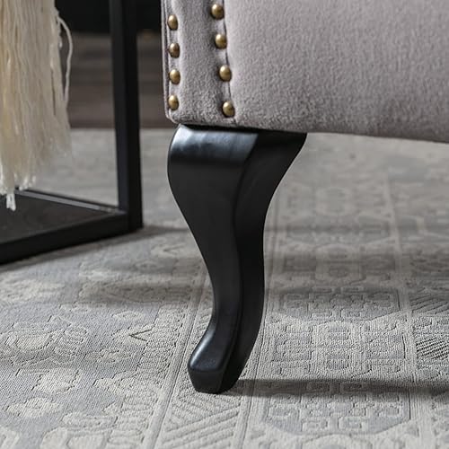 Miniatura 63 de Sillas con brazos de lectura decorativos para sala de estar, dormitorio, sofá esquinero moderno y cómodo de mediados de siglo, silla de club con