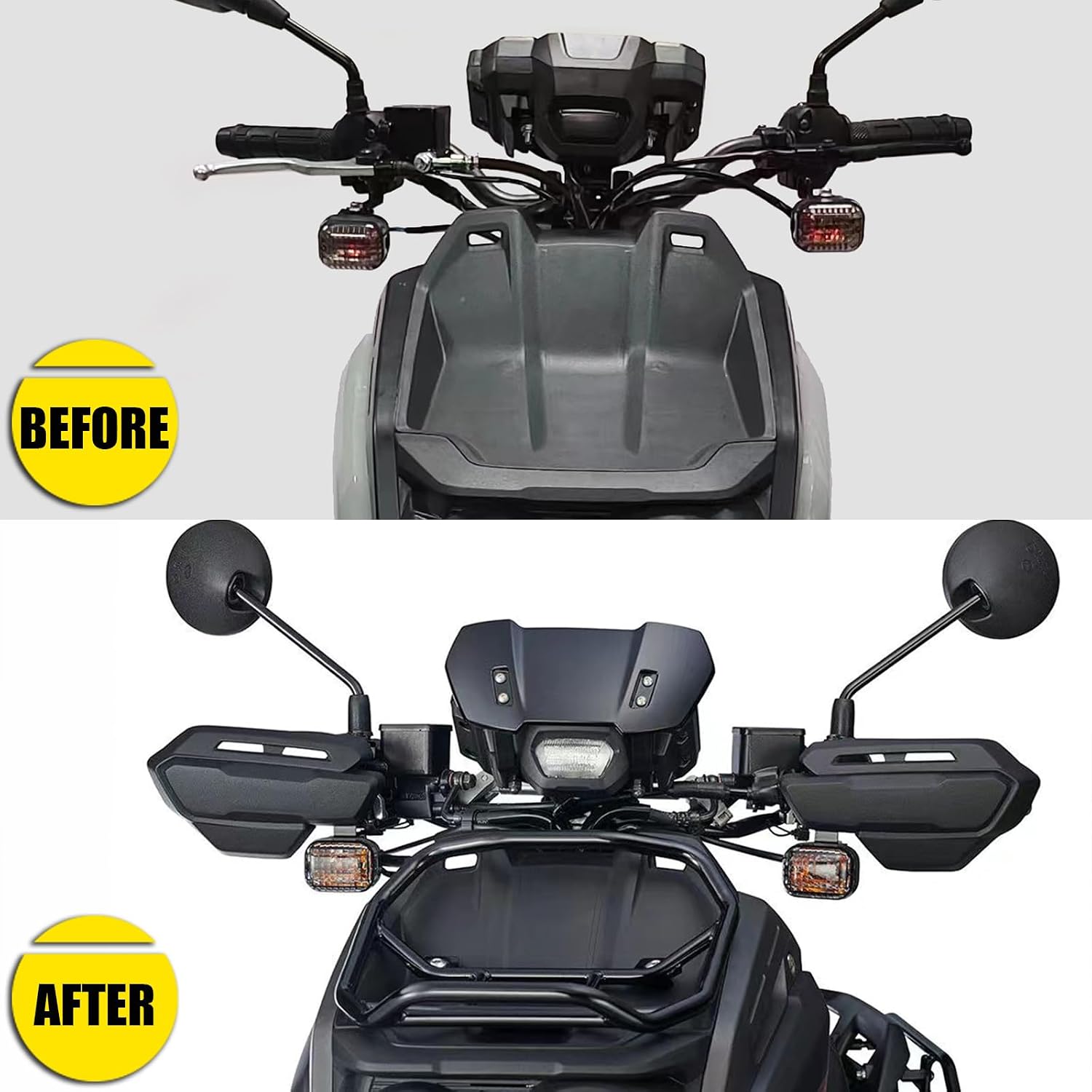 Minho Mototcycle Handgrip Covers Hand Protector Fit for 2022 Yamaha Zuma 125