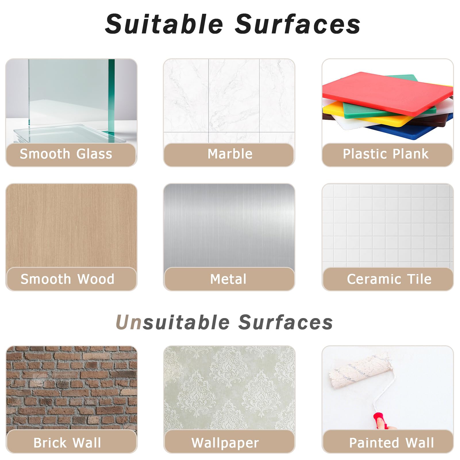 Paquete de 4 ganchos cuadrados autoadhesivos para toallas, gancho negro mate para toallas de baño, sin taladrar, gancho de pared de aluminio resistente para baño, dormitorio, cocina (2