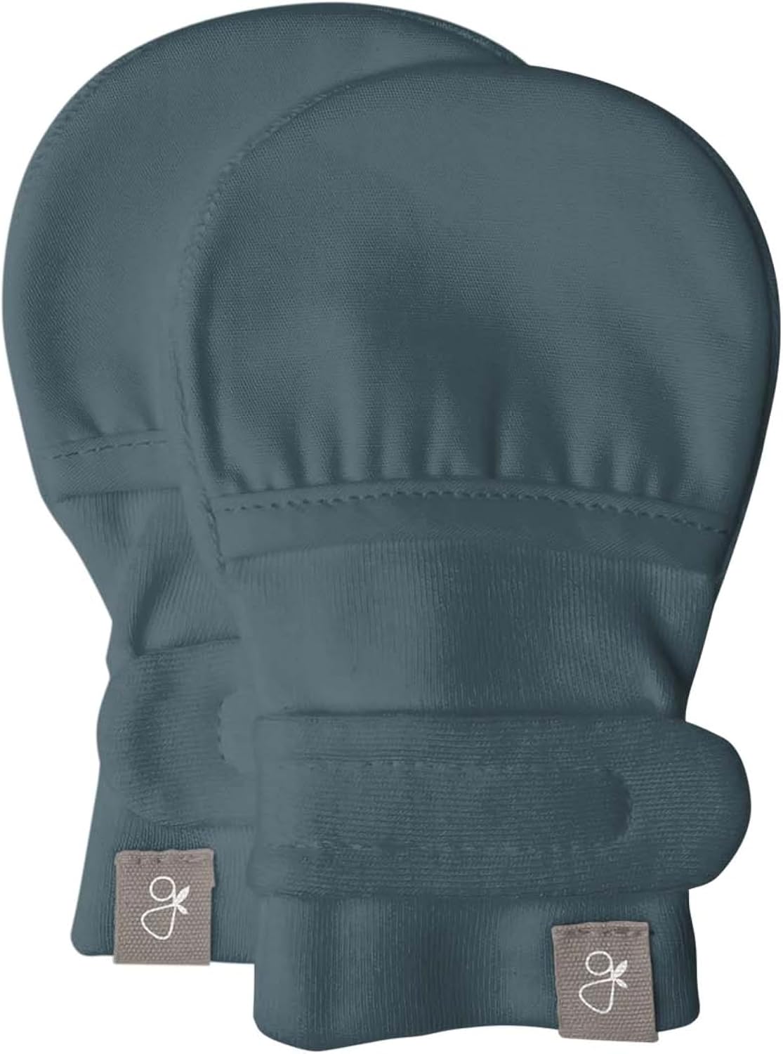 goumikids Viscose Made from Bamboo Cotton Stay-On Mitts, 0-3m Midnight Mitts