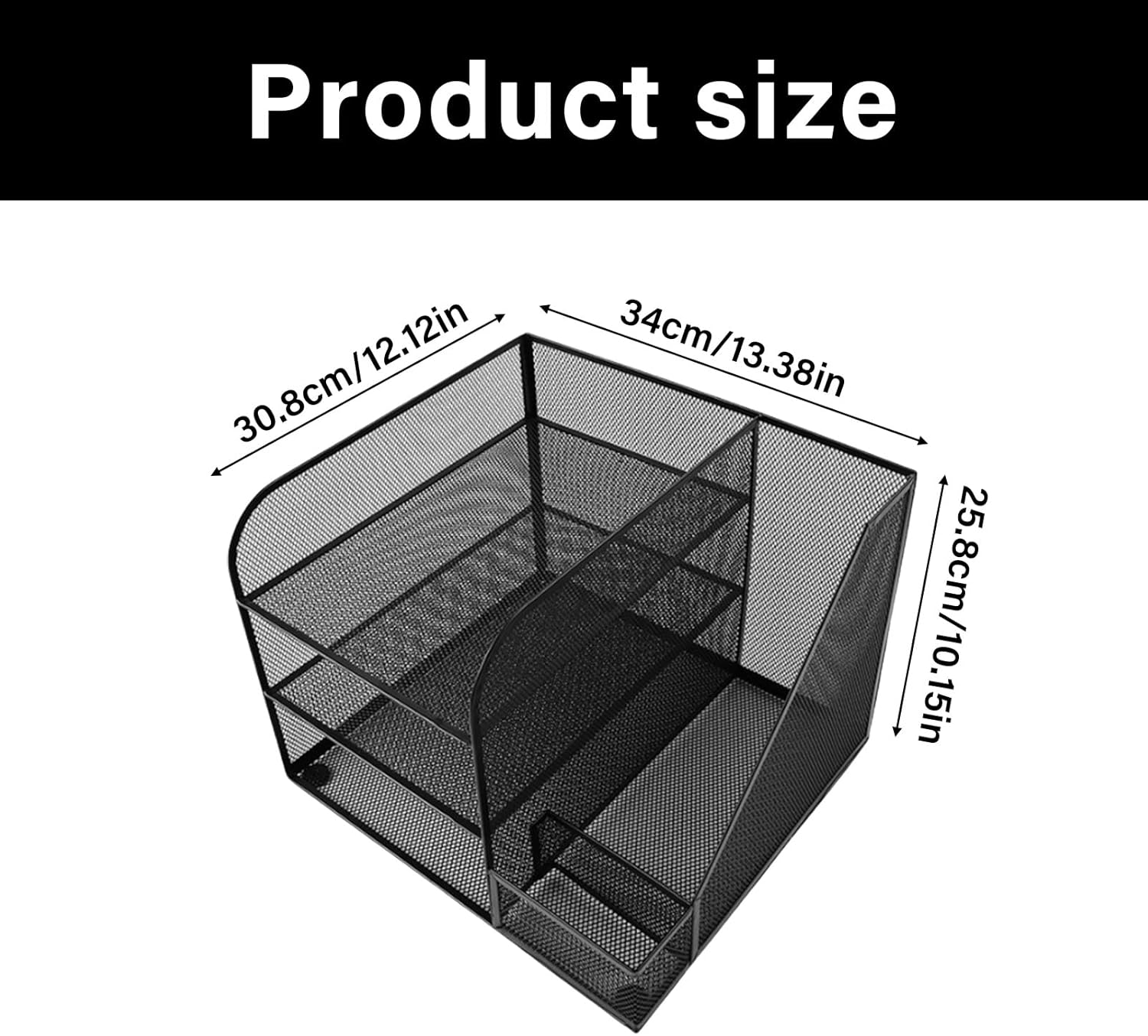 金属デスクファイルオーガナイザー 3 段レタートレイマガジンスタンド付き多目的ドキュメントオーガナイザーオフィス学校金属ファイルオー