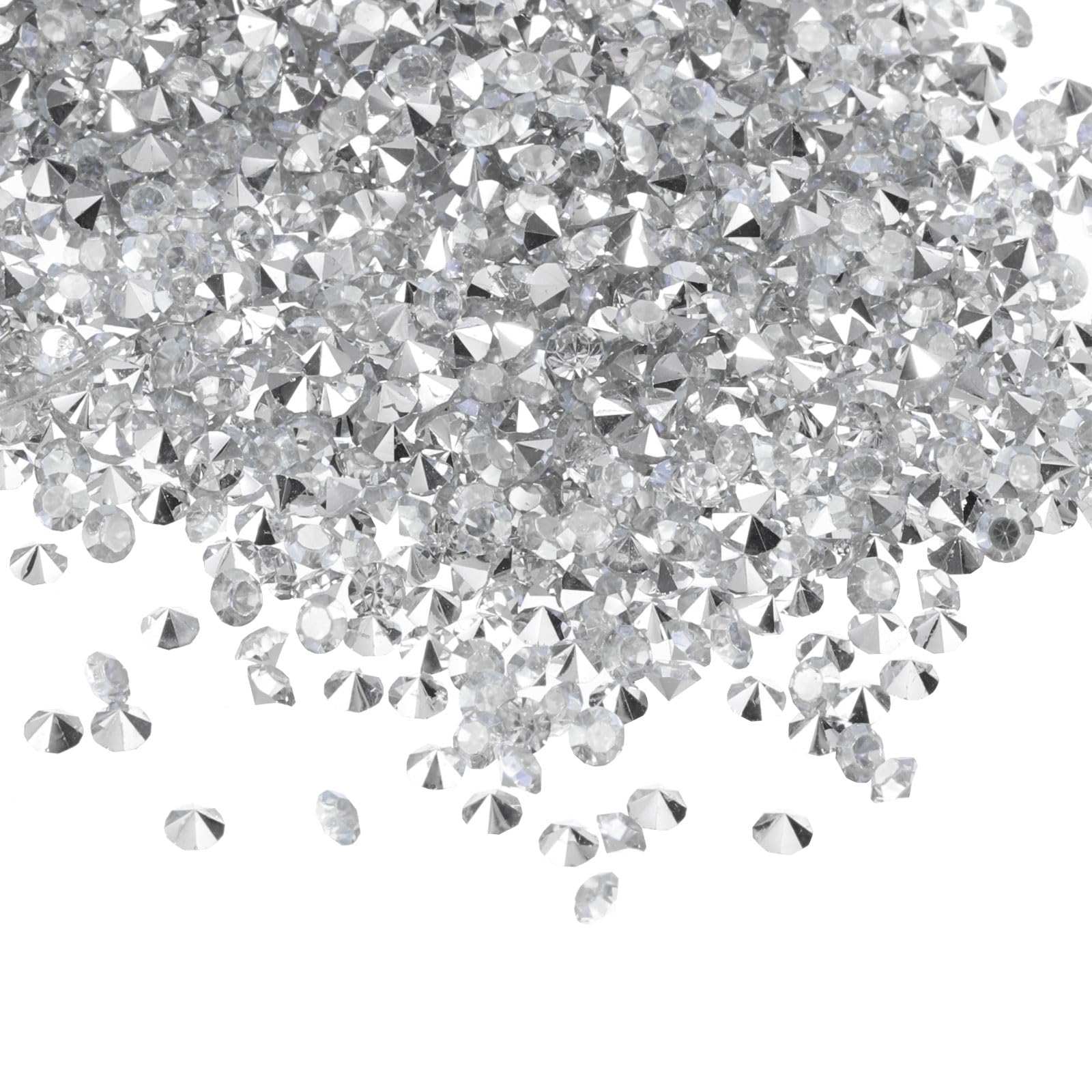 PATIKIL 14000Pcs Wedding Table Scatter Confetti Crystals 3mm Acrylic Diamonds Vase Fillers Gems for Table Centerpiece Decorations Bridal Shower Party