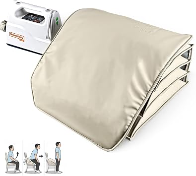 Superhandy Electric Seat Lift Assist Cushion for Elderly, Lithium Battery Powered Pneumatic Lifting Device, Air Cushion Mode, Remote & Button Control, Lightweight Portable Sit-to-Stand Aid