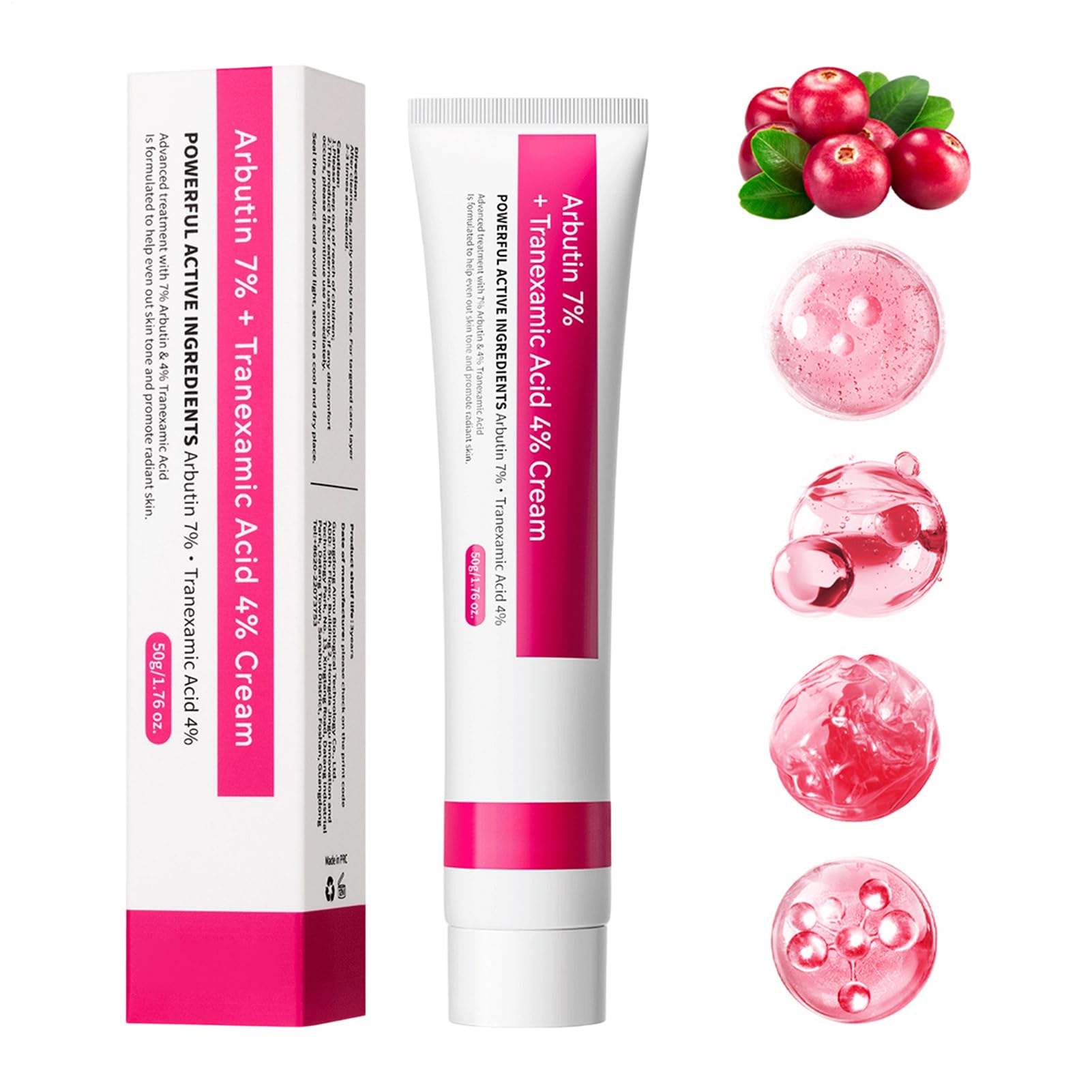 Brightening Face Cream - Skin Radiance Moisturizer for Even Tone and Glow | Lightweight Hydrating Formula with and Botanical Extracts, Reduces Dullness Enhances Skin Clarity