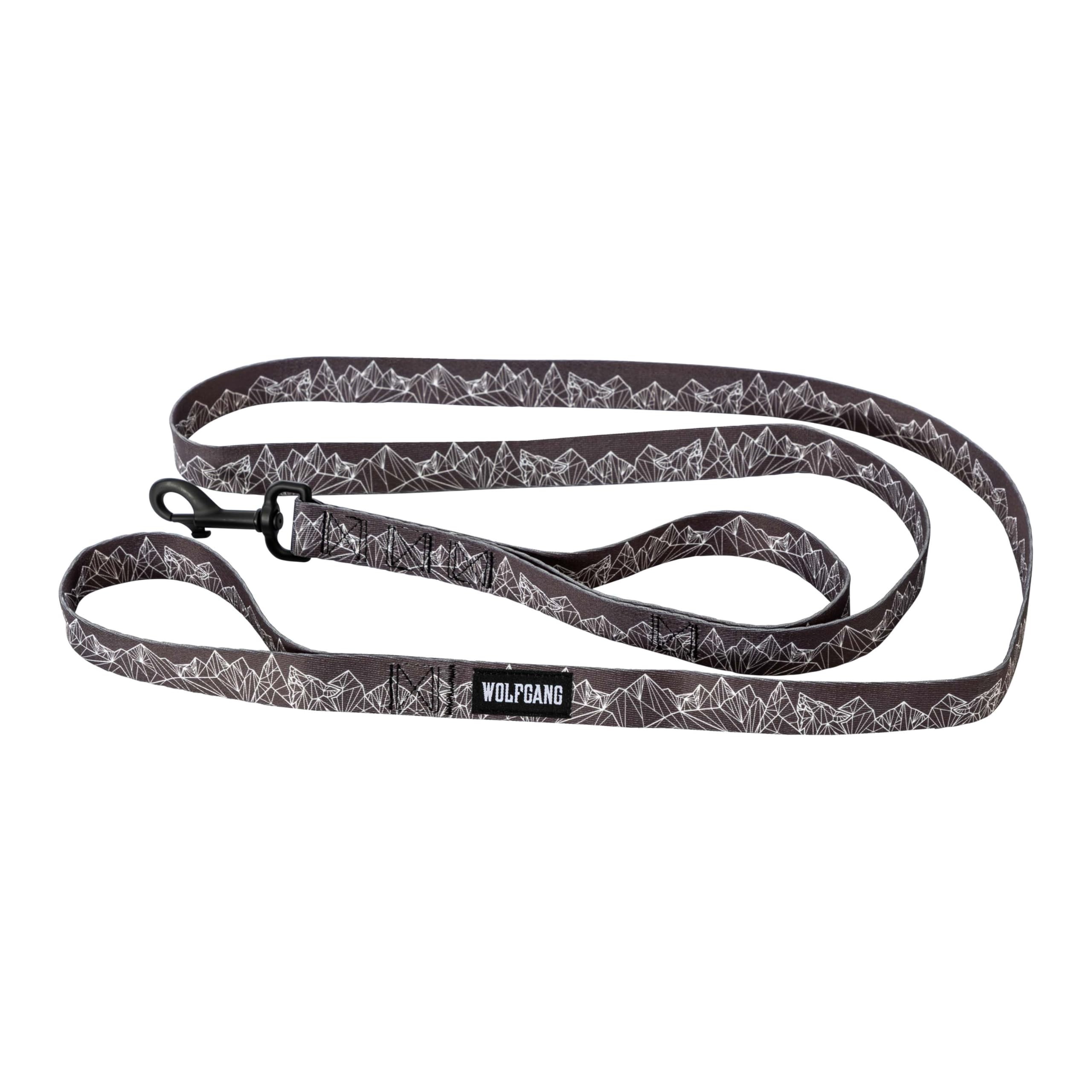 Wolfgang Heavy Duty Dog Leash with WolfMountain Print