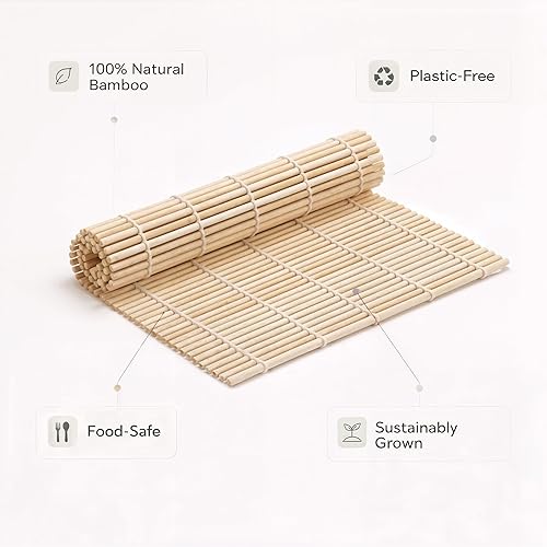 Miniatura 2 de Alfombrilla de bambú para enrollar sushi