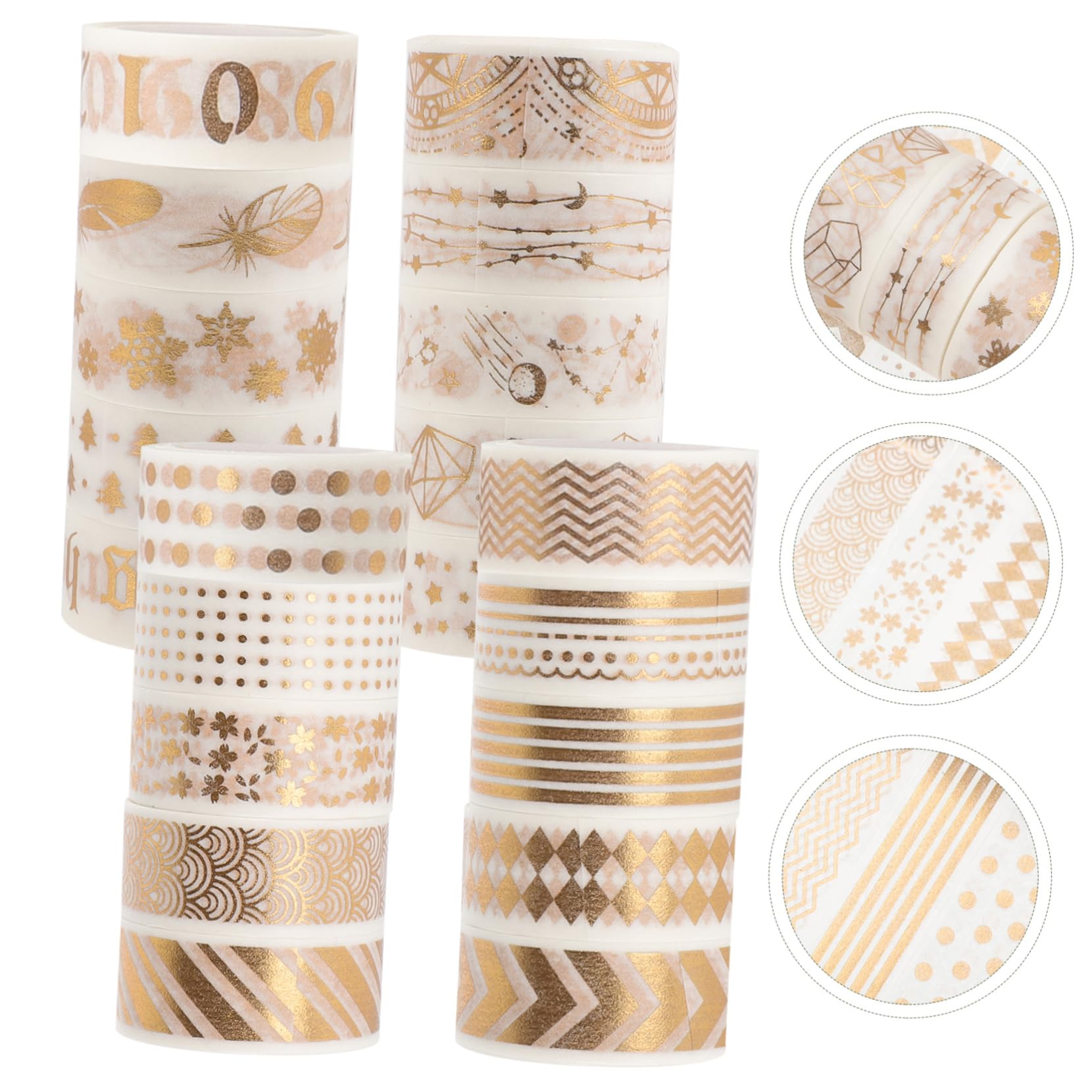 SEWACC 60rollos Cinta Washi Estampado Floral Japonés para Scrapbooking Manualidades De Usar