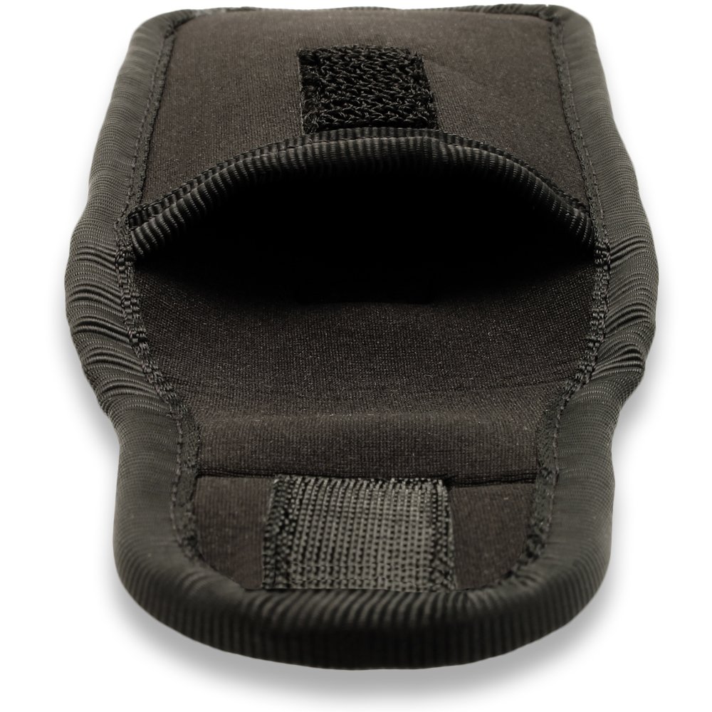 iGadgitz U6550 Negro Funda Bolsa de Neopreno Compatible con Grabadora De Voz Digital (Dimensiones Internas : 125x45x21mm)