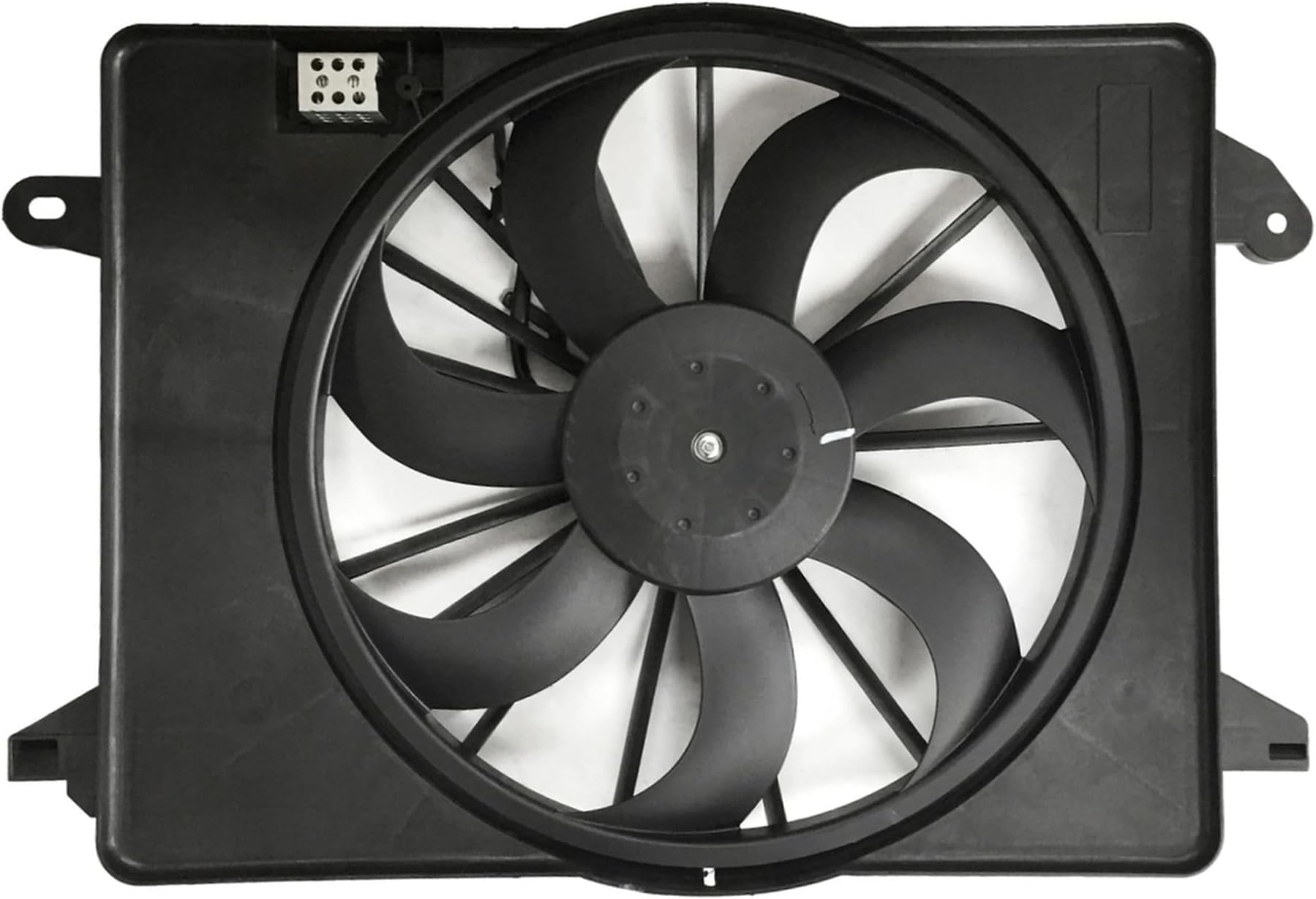 PartsFlow Engine Radiator Cooling Fan Assembly for 2009-2018 Chrysler 300 for 2009-2018 Dodge Challenger/Charger 622550