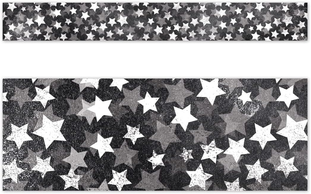 CTP Chalk It Up! Chalk Stars Bulletin Board Border (Creative Teaching Press 10910)