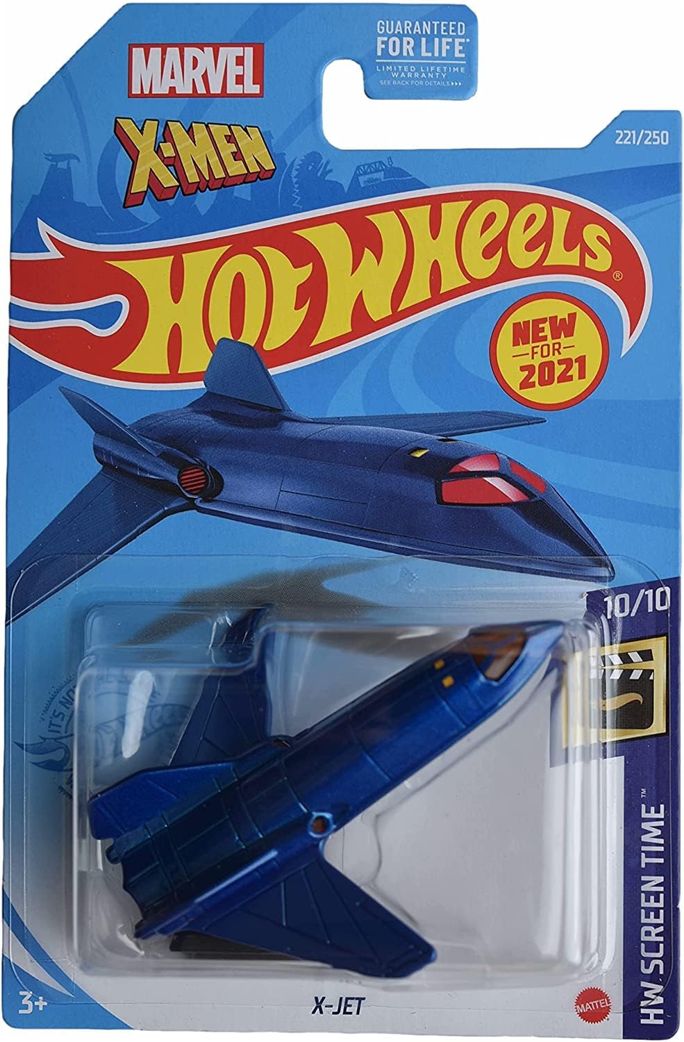 Amazon.com: Hot Wheels X-Jet, [Blue] 221/250 Screen Time 10/10 : Toys
