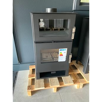 EEK A+ Fireplace with Baking Compartment Verso F - 9kW [Energy Class A+]