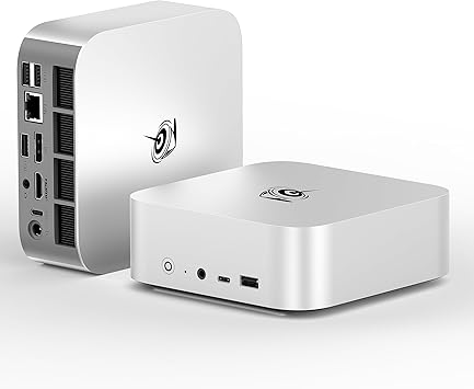 Beelink SER10 MAX Mini PC, AMD Ryzen AI 9 HX 47012C/24T,Up to 5.2GHz, AMD Radeon 890M Graphics, 32GB DDR5 1TB SSD, 10G LAN/USB4.0/4K 240Hz Triple Display/WiFi6,BT5.2,Home/Office mini Computer