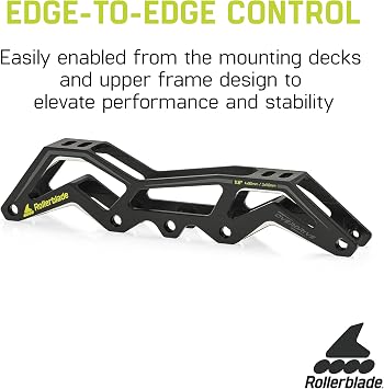Rollerblade Overdrive 10.6 Frame 4x84mm, 1 Pair, Black, EA