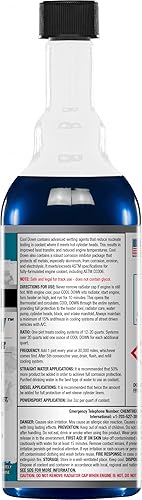 Miniatura 3 de VP Racing Fuels 2085 Cool Down - Mejorador de rendimiento de refrigerante, 16 onzas (paquete de 6)