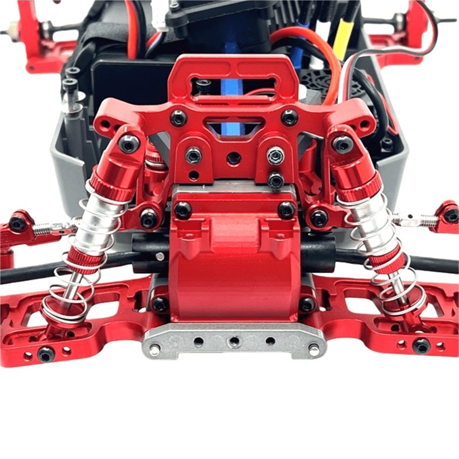 Juego Cubierta Caja Cambios Metal para Meijiaxin 14207 14208 1/14 RC Coche
