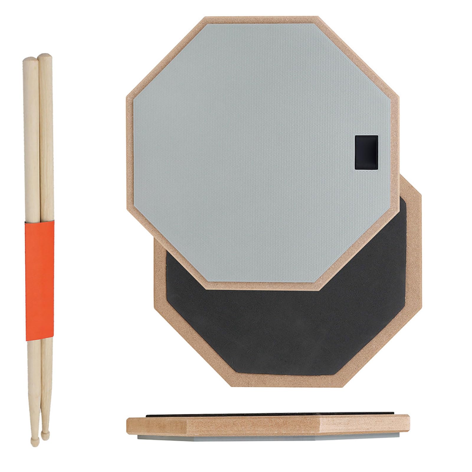 Tamburo reversibile da 30,5 cm, ideale per principianti e professionisti, con accessori per allenamento a casa
