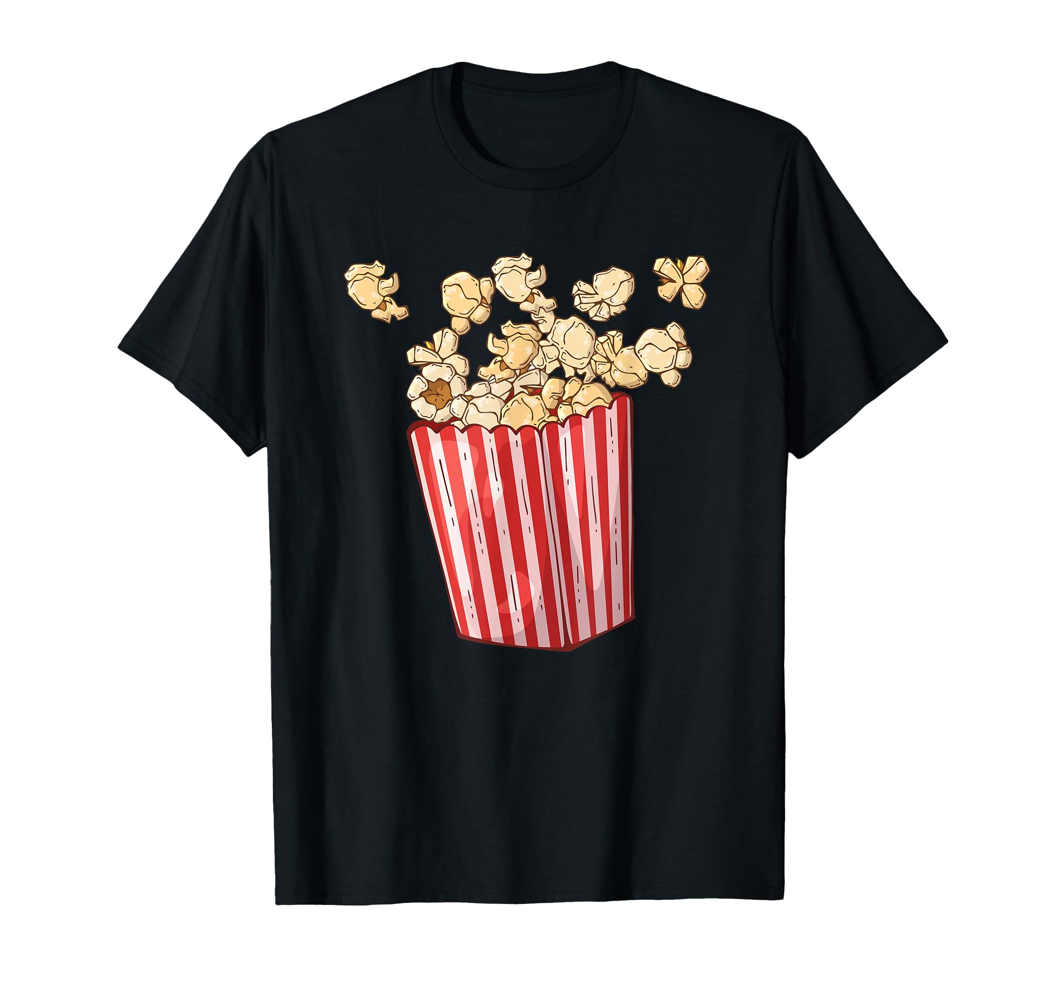 Vintage Popcorn Movie Night Outfit for Popcorn Lovers T-Shirt