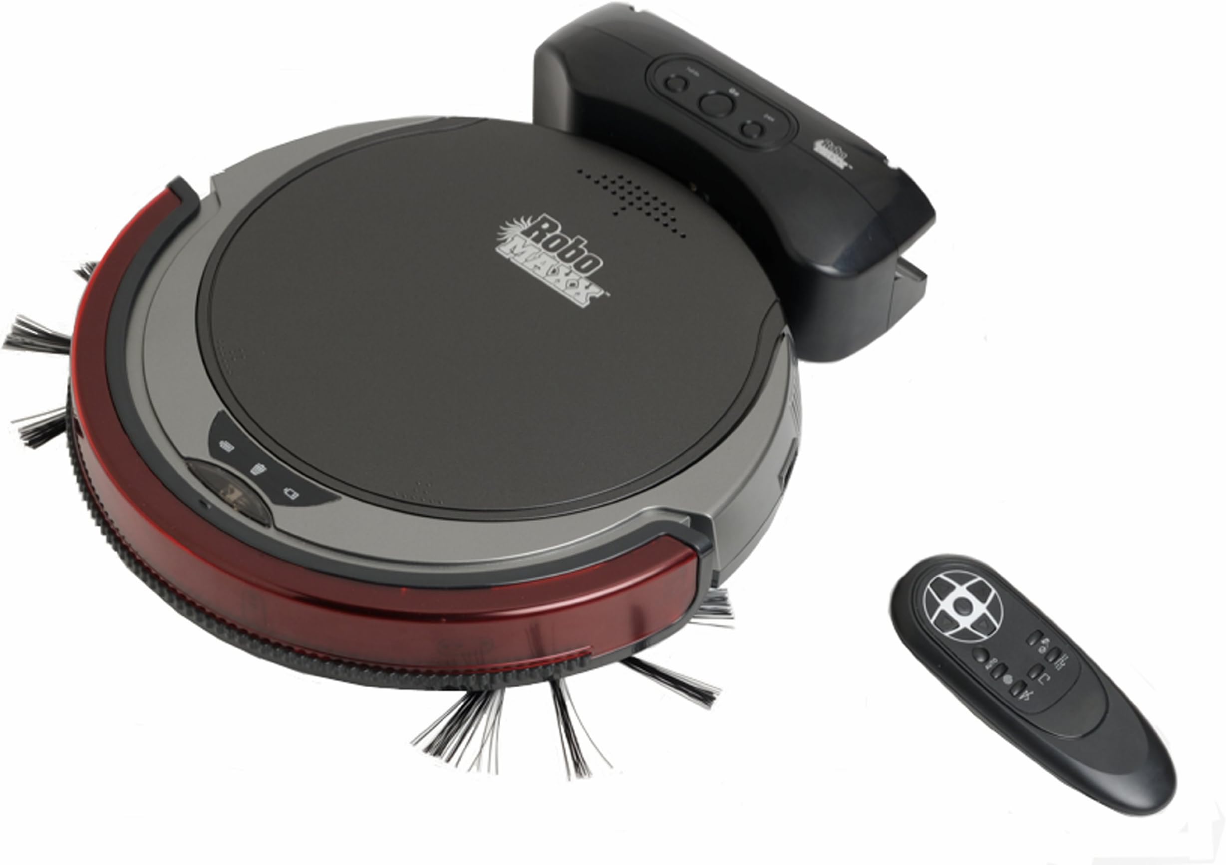 ROBO MAXX S30DR Slim Robotic Vacuum Cleaner with Docking Station and Remote Control