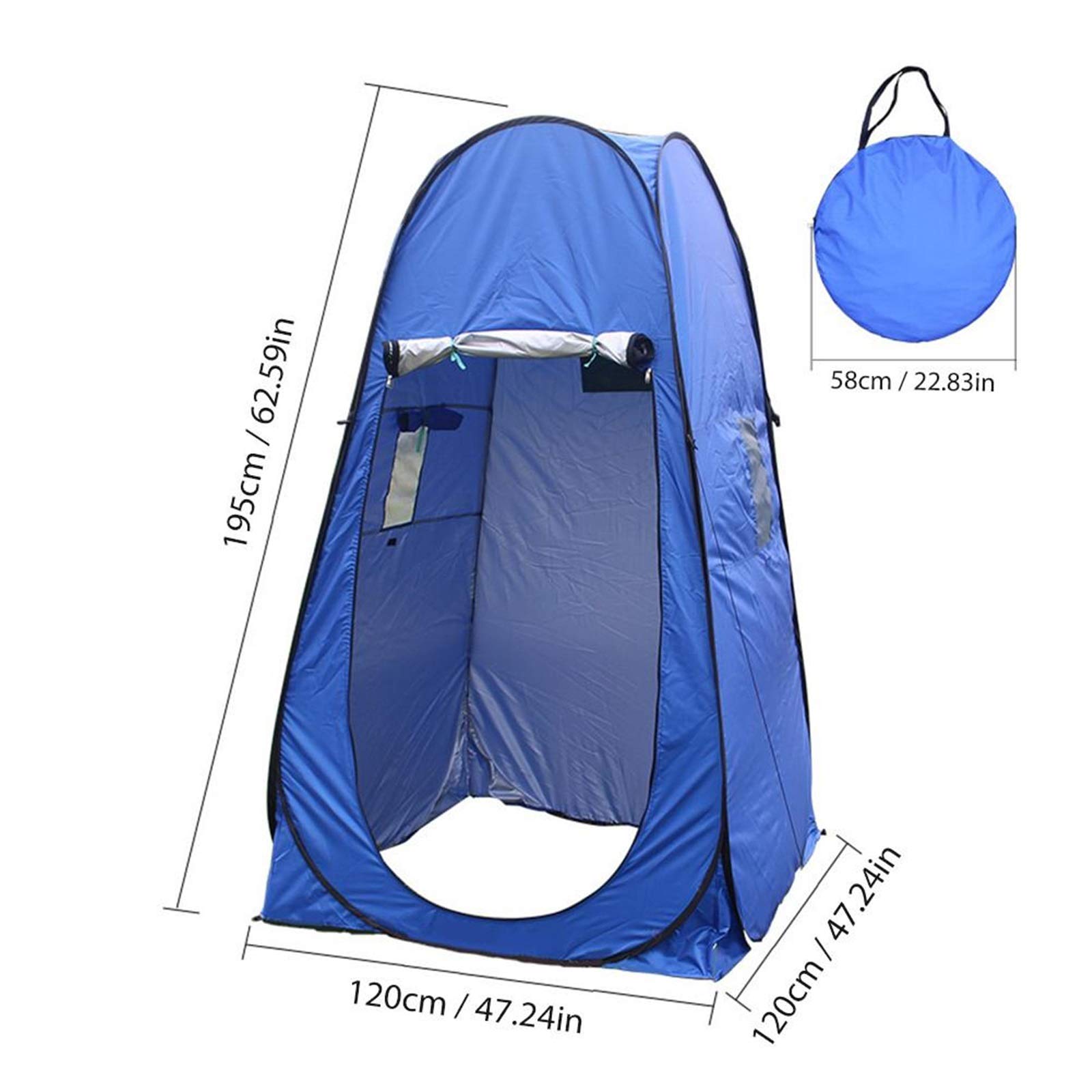 Tenda Spogliatoio Portatile Tenda da bagno portatile sulla tenda all'aperto in camminata per la Privacy in Campeggio
