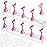 Difenni Nail Stand for Press Ons, Nail Holder for Painting Nails Magnetic Fake Nail Stand Tips Design with Putty Practice Nail Art Tools for Home Salon DIY Beginner Supplies (Rose)