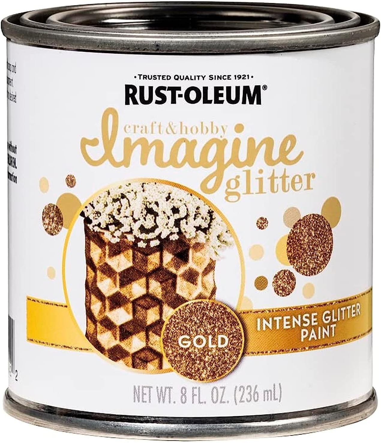 Glitter Paint Gold 8OZ