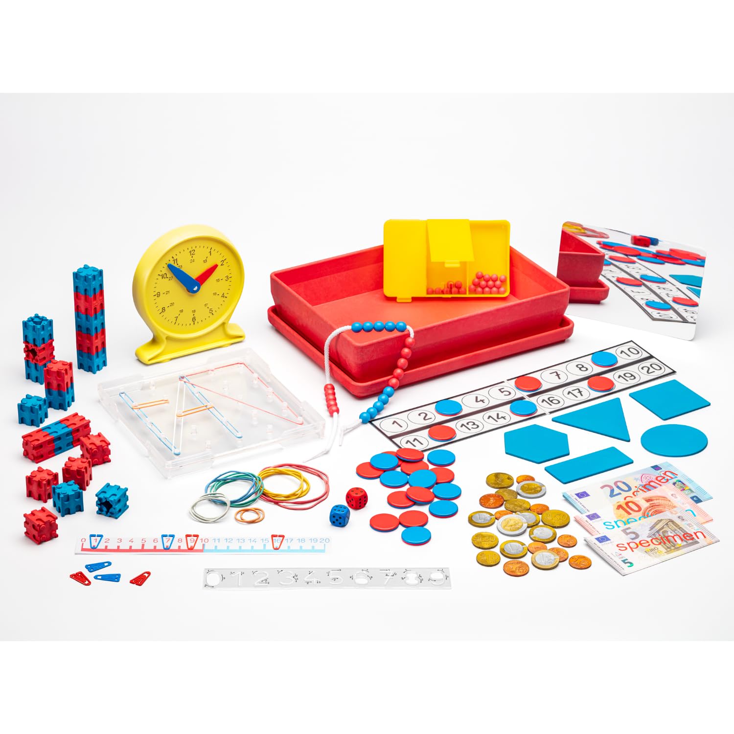 Amazon.co.jp: Wissner aktiv lernen 080150.000 算数箱 小学校1年生用