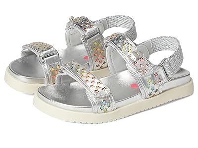 Steve Madden Kids Mona (Toddler/Little Kid) Girls Shoes Silver Rainbow : 9 Toddler M, Synthetic
