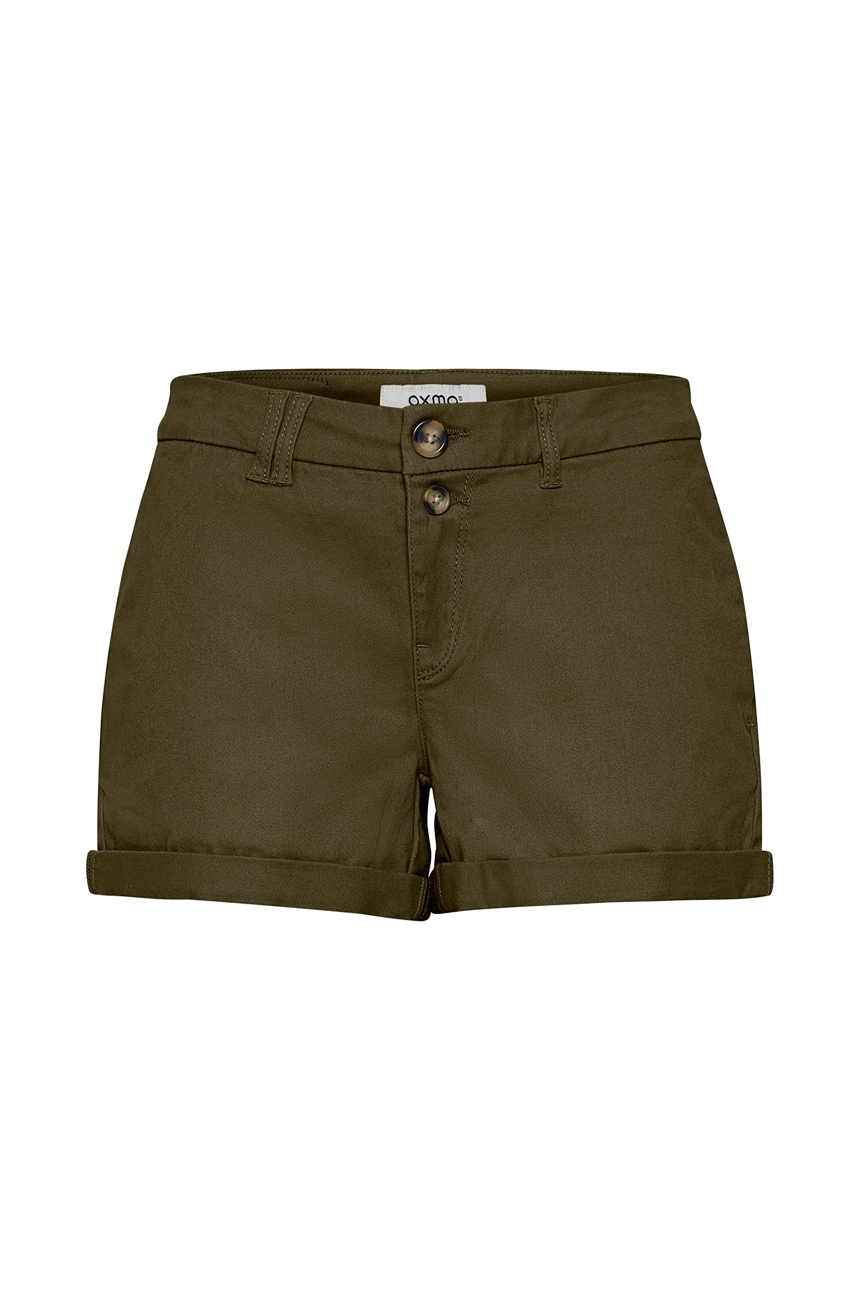 OXMO OXPiera Damen Chino Shorts Bermuda Kurze Hose mit Stretch