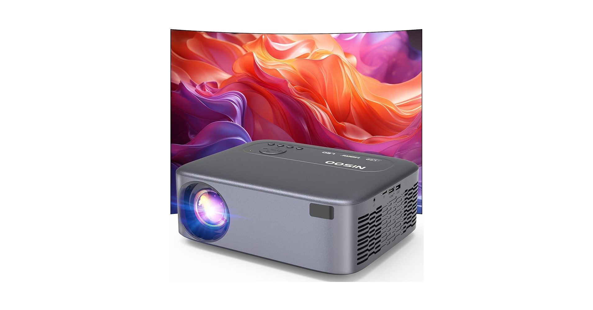Amazon.com: 【Electric Focus】NISOO Native 1080P Projector