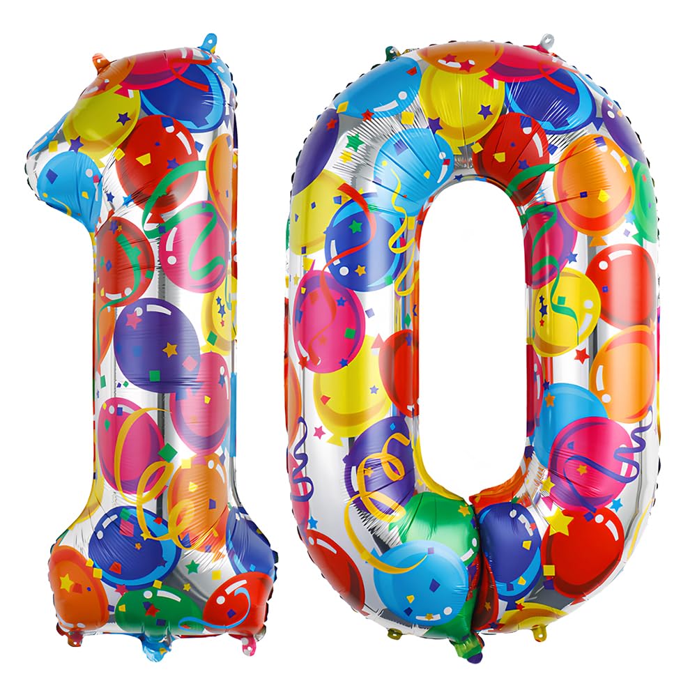 Foil Globo Número 5 Azul 40" (101cm), Inflable Helio o aire, Gigante Numeros 0-9, 10-19, 20-29, 30-100, Grande Globos Decoración para La Boda Aniversario y Cumpleaños Fiestas — view 673