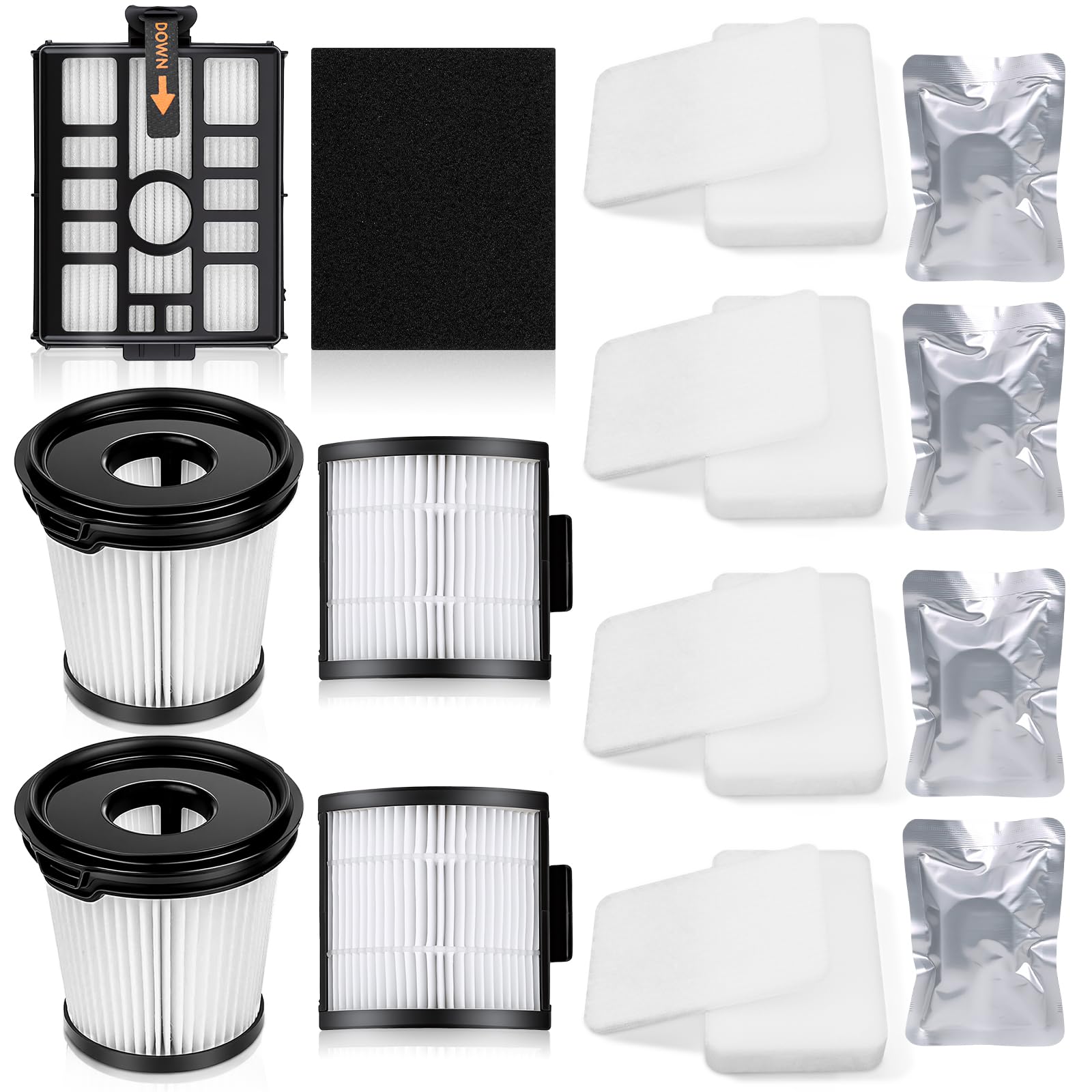 18 Pack IW3510UK Filters for Shark Detect Pro IW3611UKT IW3510UK Power
