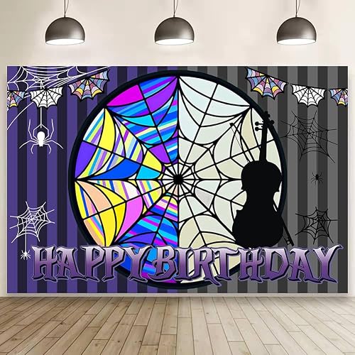 EKIH Wednesday Birthday Backdrop