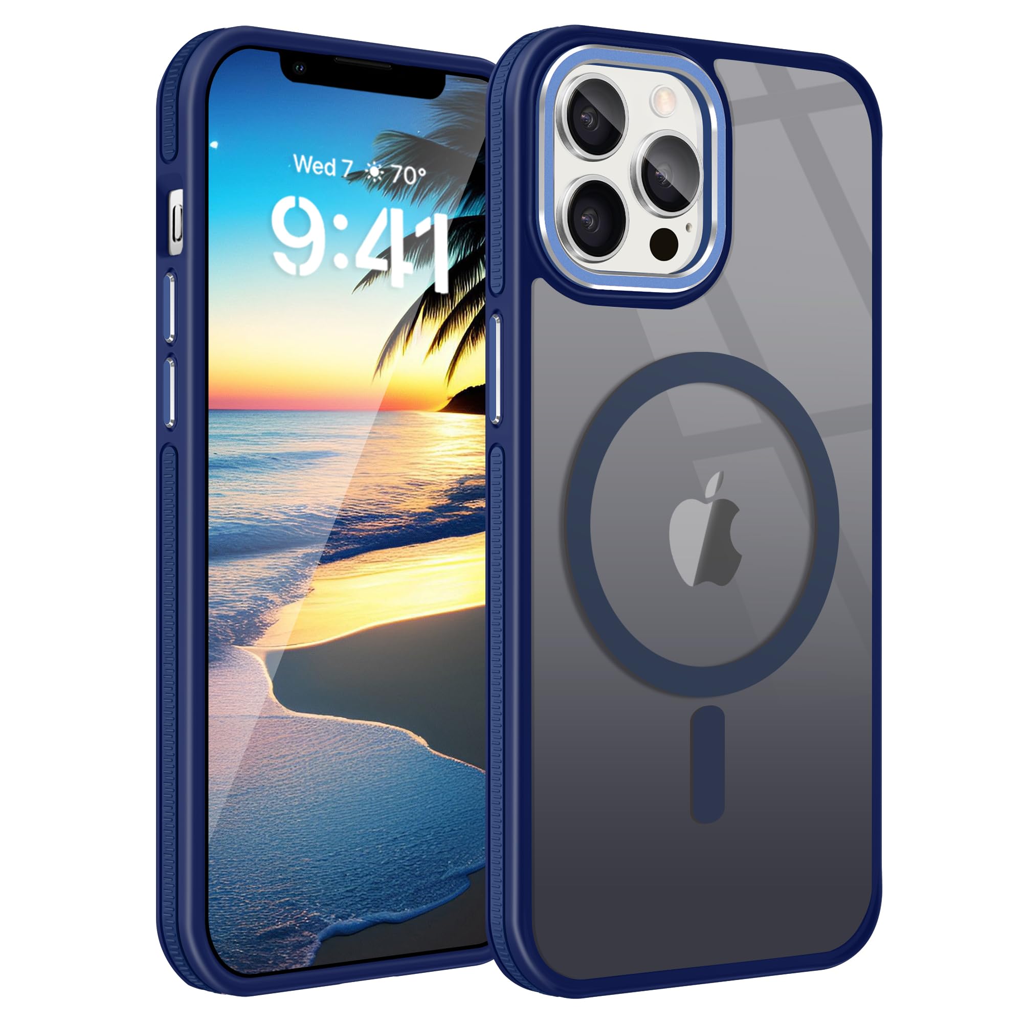 Coque antichoc iPhone 13 Pro Max fine et antidérapante Magsafe - 8