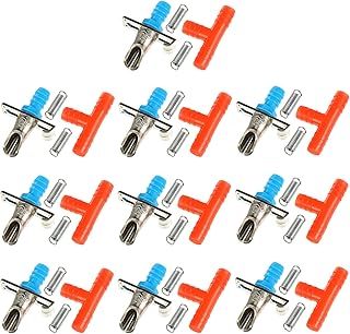 Happyyami Dispenser Fountain 10pcs Rabbit Automatic Drinker Rabbit Nipple Waterer Feeder Fix Bowl Dual Spring Type Rabbit Cage Feeder for Bunny Rat Ferrets Mice Automatic Water Drinking
