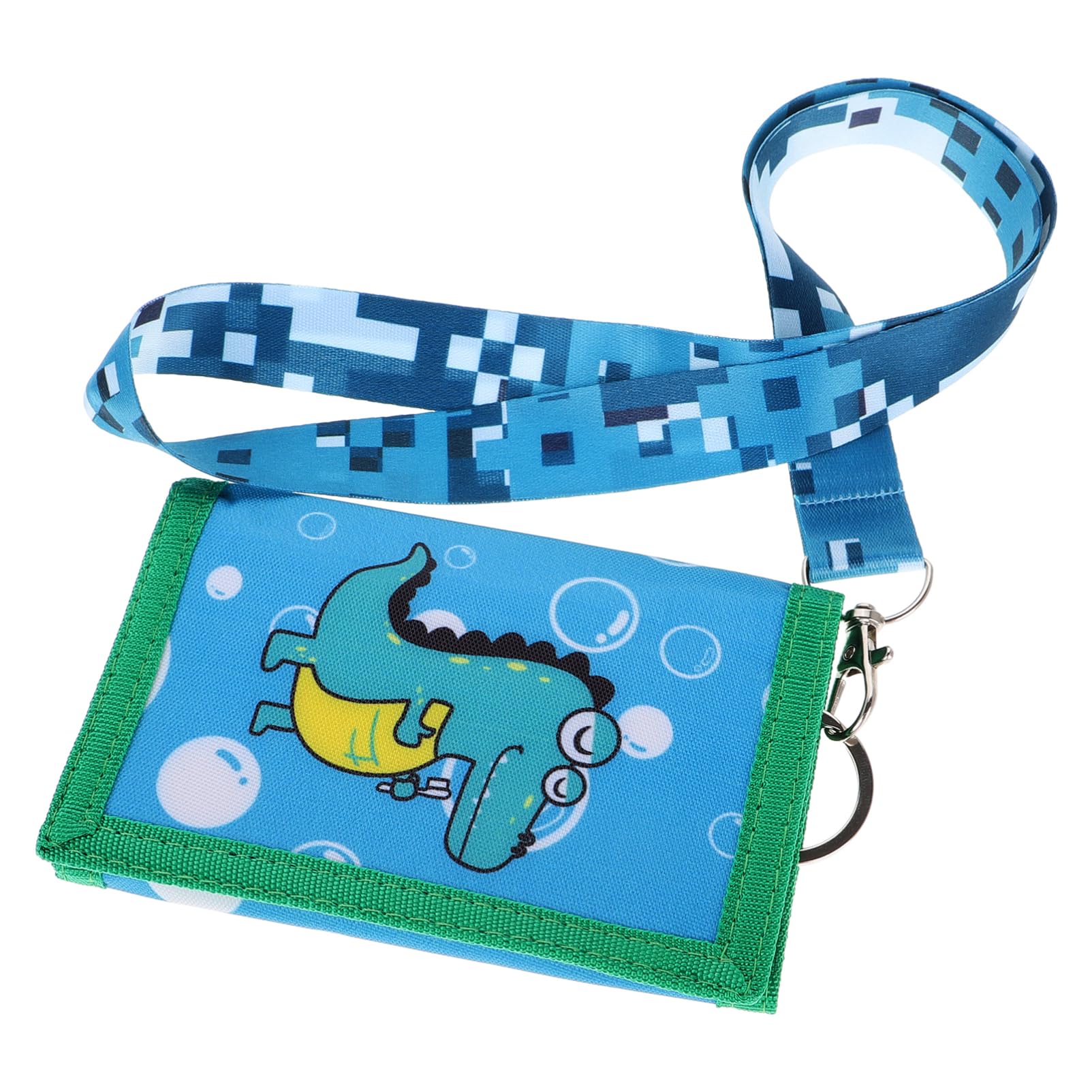 Billetera con cordón adolescentes cartera colgar dibujos animados monedero escolar 8