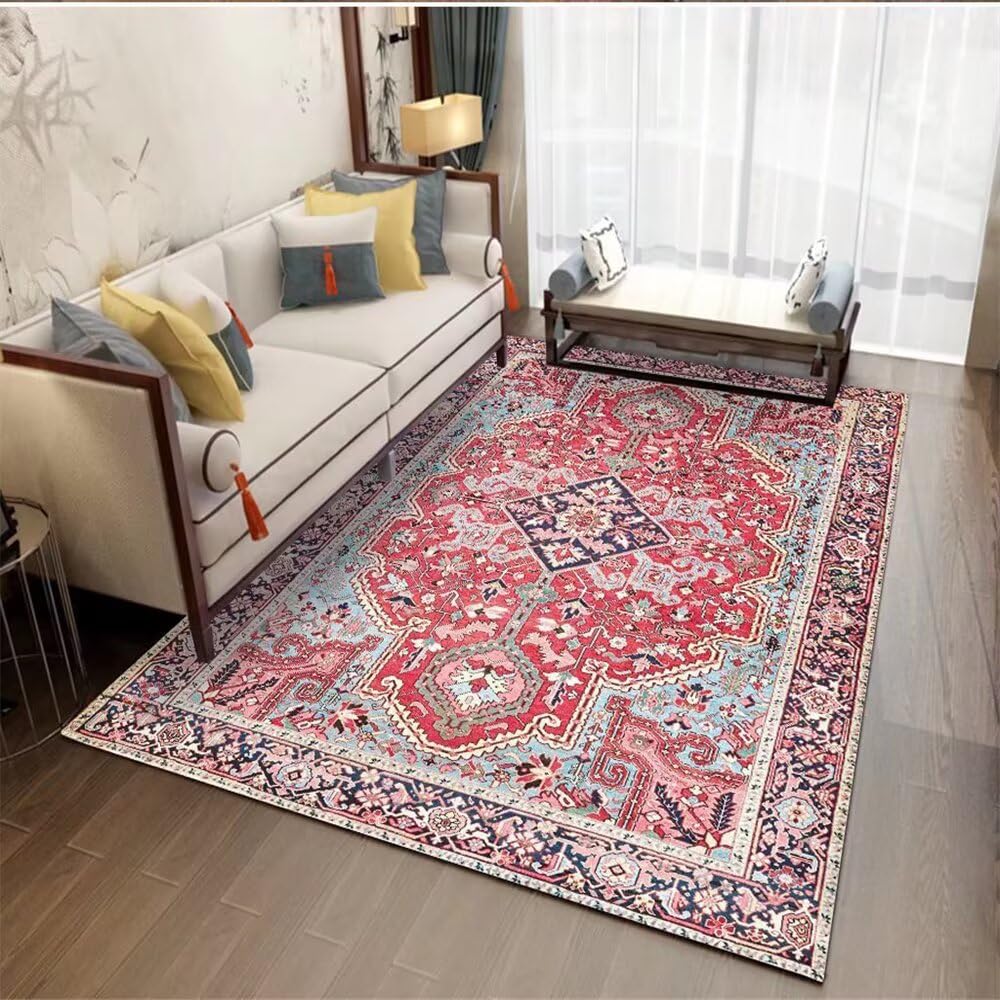 Tapis de protection sol anti-rayures salon et moquette chambre fille 60x90cm