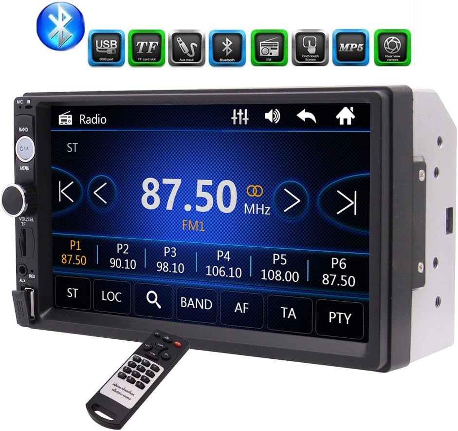 mp3 MP4 7 HD Bluetooth MP5 TFT FM USB TF AUX