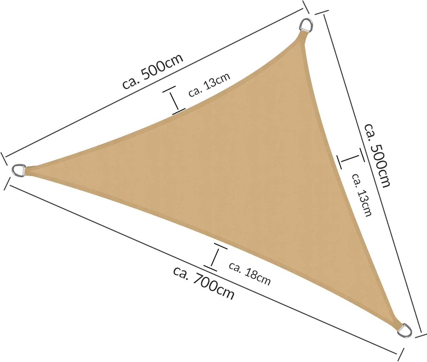 Sol Royal Shade Fabric SolVision PS9 Sun Shade Sail Water- & UV ...