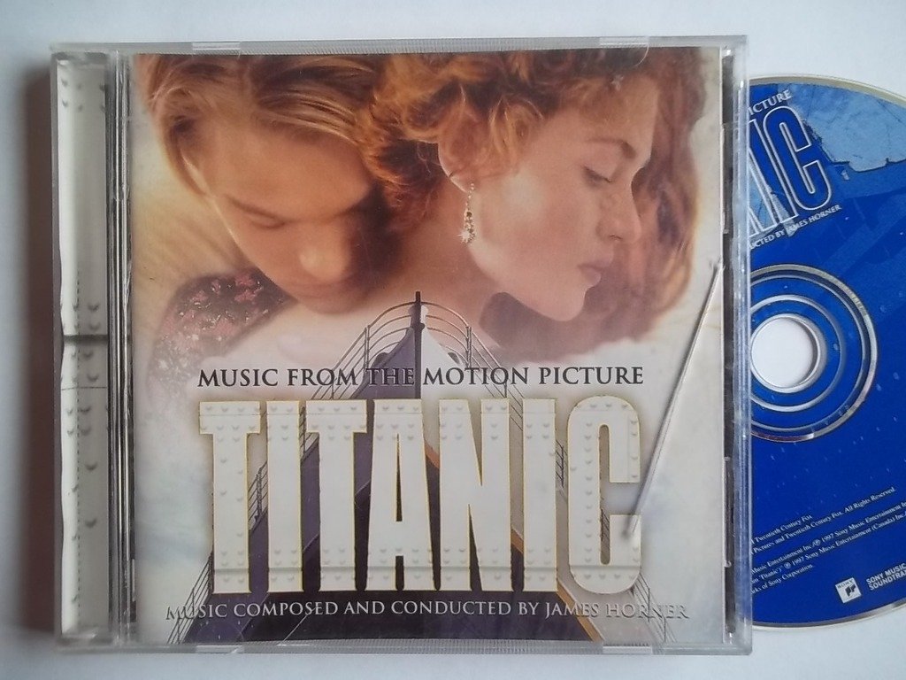 JAMES HORNER Music from Titanic Motion Picture CD [Audio CD] James Horner