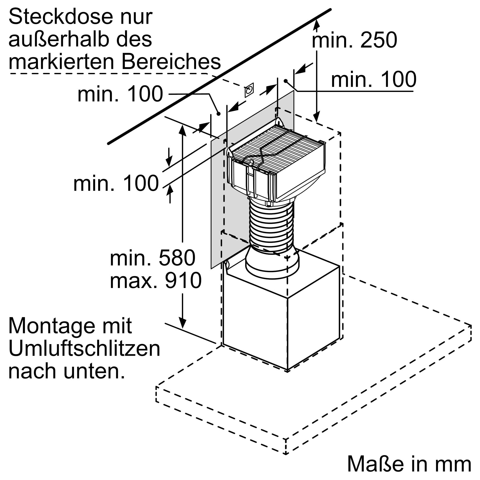 NEFF Z51DXI1X6, Clean Air Plus Umluftset, Made in Germany, integriertes Design, mit Filterhalterung, Aktivkohlefilter, Flexschlauch, Schlauchschellen und Befestigung, Anti-Fisch- und Anti-Pollen