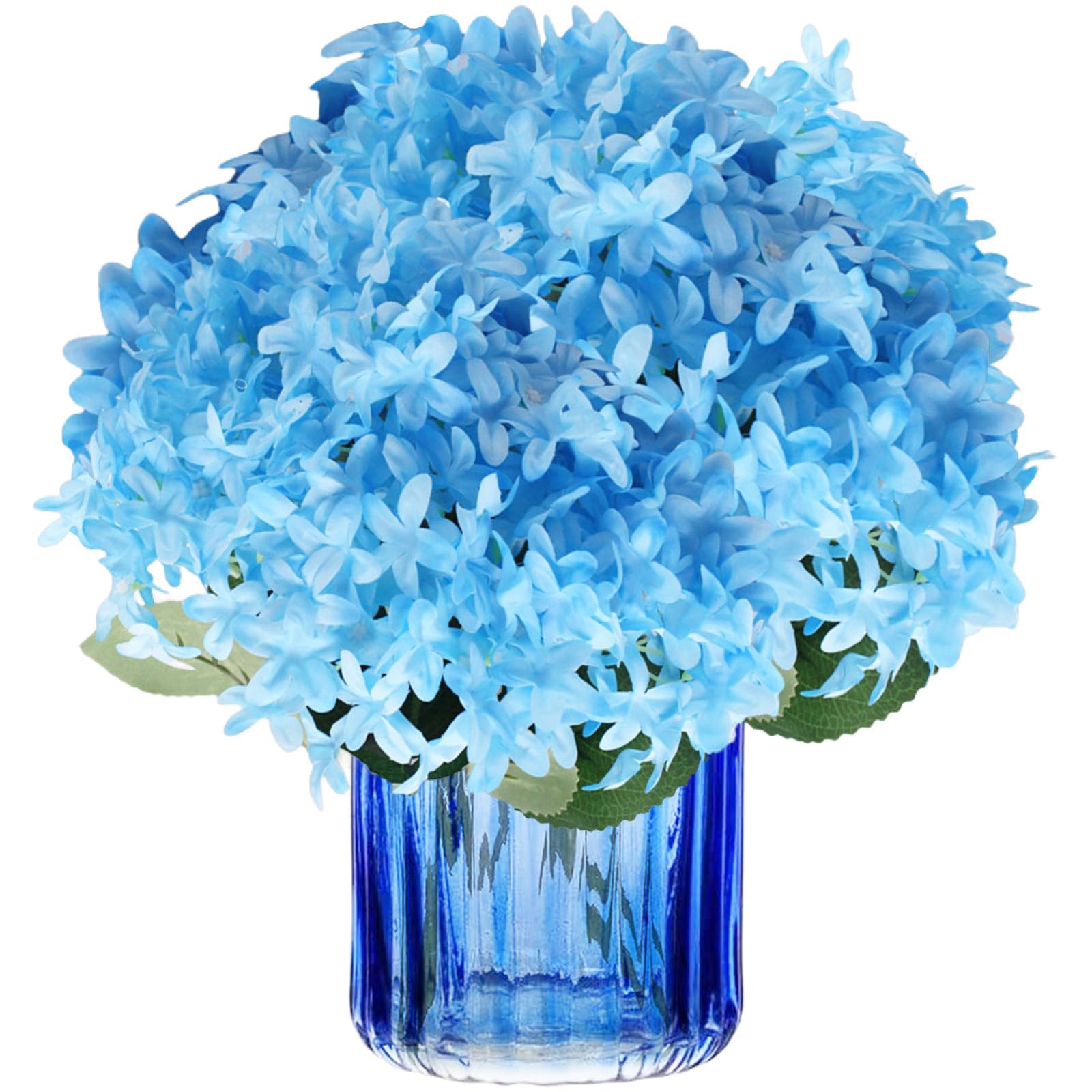 astylishome Artificial Flowers for Decoration 180 Pack Fake Bouquet Decor Plastic Realistic Flower Arrangements Wedding Table Centerpieces for Home Office Party Blue 1104 — image 1